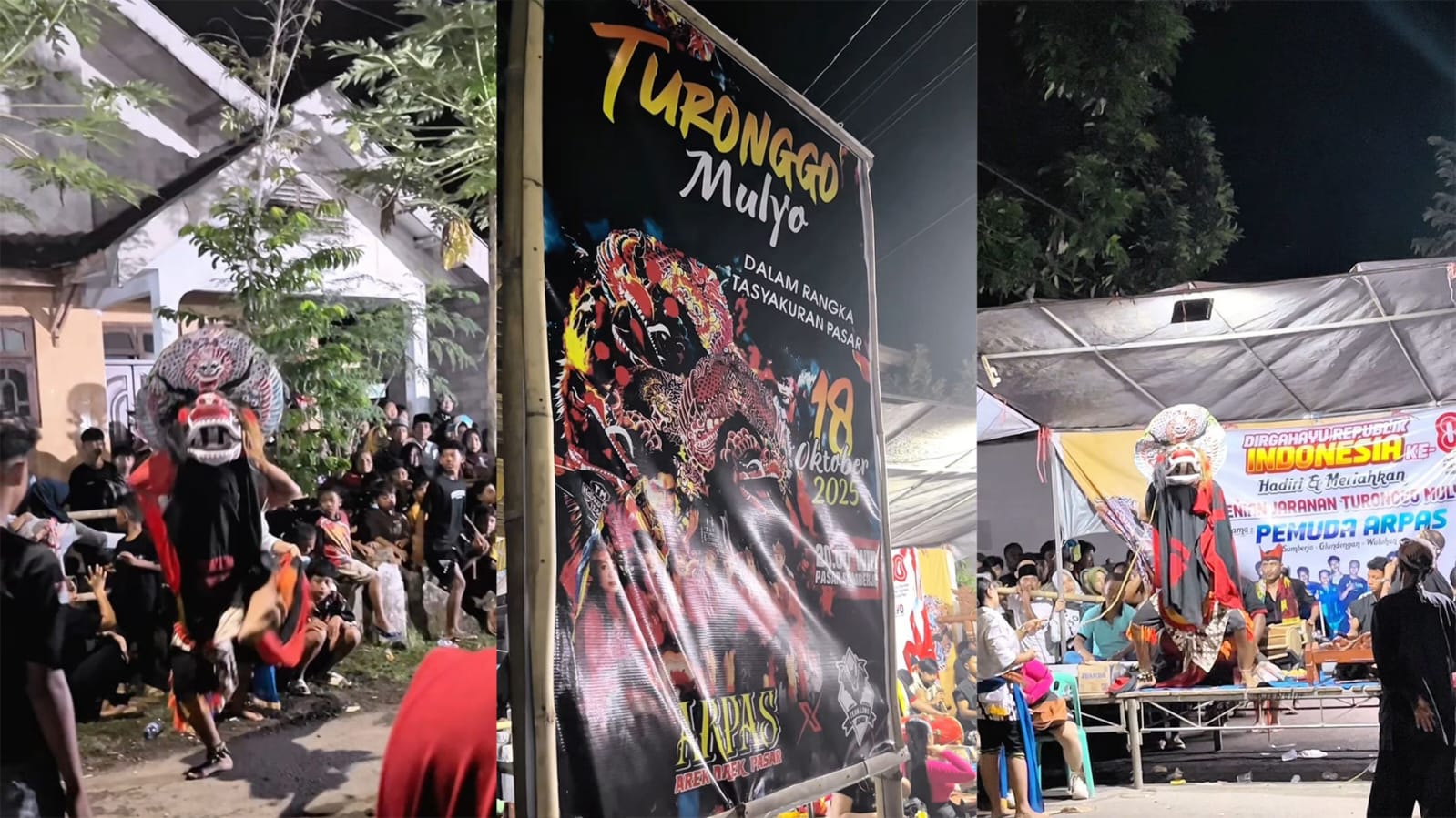 mahasiswa-kkn-uin-khas-jember-dukung-pertunjukan-jaranan-sebagai-warisan-budaya-lokal