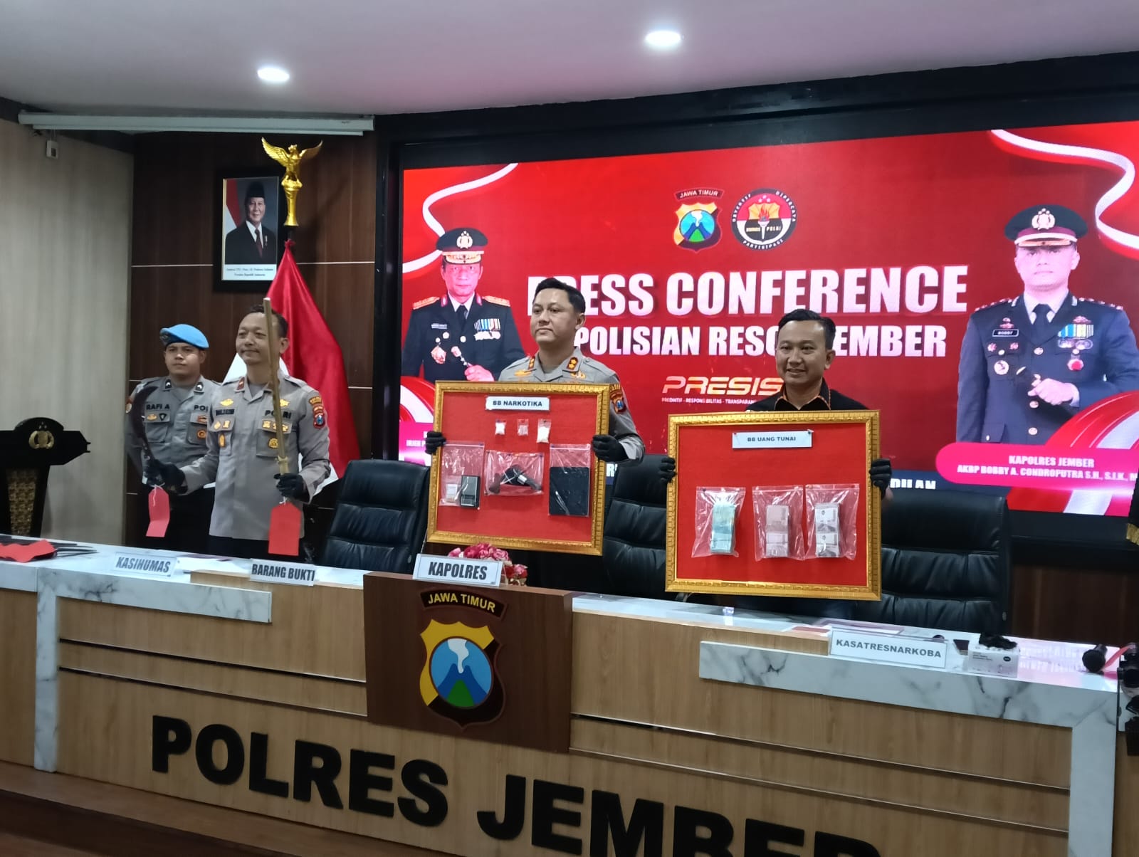 MANFAATKAN MOMEN MUDIK KASUS NARKOBA DI JEMBER MENINGKAT, MODUS "TANAM RANJAU" TERBONGKAR