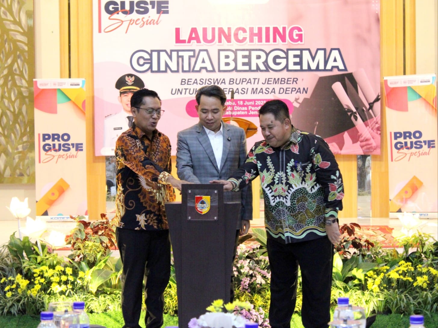 CATAT TANGGALNYA! BEASISWA CINTA BERGEMA JEMBER DIBUKA 20 JULI, KUOTA 4.200 PENERIMA